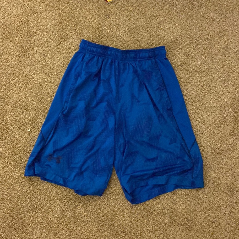 Blue under armour shorts